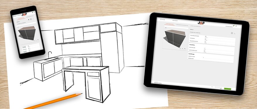 Neue Funktionen im JAF-Möbelteile-Shop