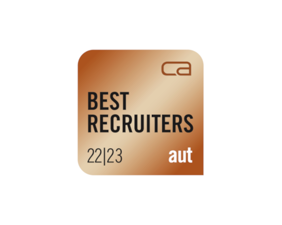 Best Recruiters Auszeichnung für überdurchschnittliche Recruiting-Qualität 