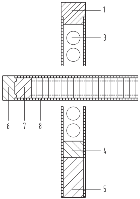 Dana Rohtür Solid Röhrenspan Dünnspanndeck - Anleimer Birke 3seitig