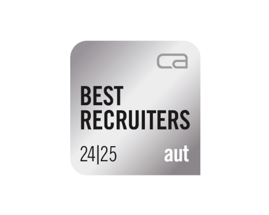 Best Recruiters Auszeichnung für überdurchschnittliche Recruiting-Qualität 