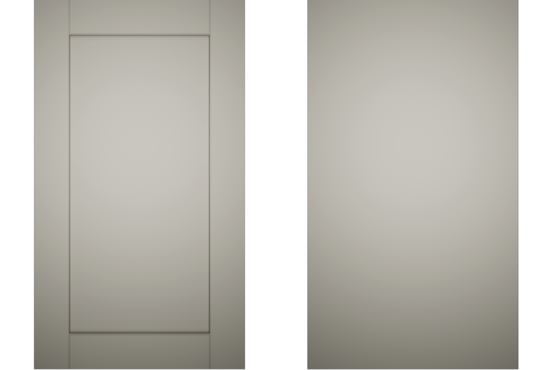 RAL-lackierte MDF-Front - Frontmodelle Pia und Tom RAL-lackierte MDF-Front - Frontmodelle Pia und Tom