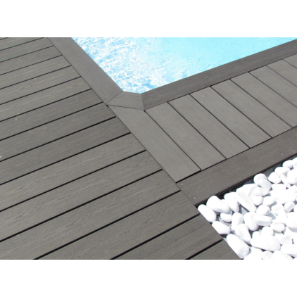 WPC DEKING ZA TERASE ANTRACIT DRVO STRUKTURA;Elegance;Puno drvo;WPC;strukturirano;Antracit;Anthracite;WPC - TimberTech;Silvadec Elegance