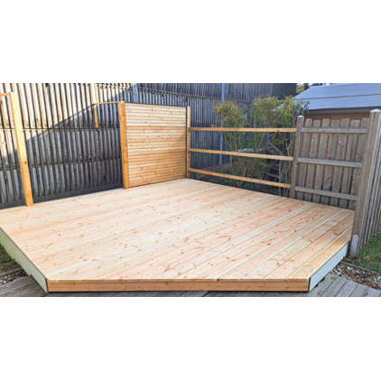 Kanadische Gebirgsdouglasie Terrassendiele AB Glatt/Glatt