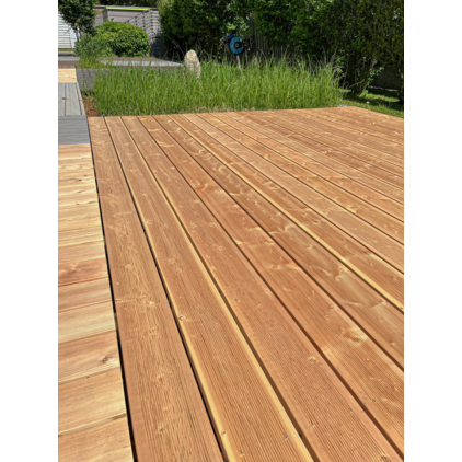 Kanadische Gebirgsdouglasie Terrassendiele AB Geriffelt/Geriffelt