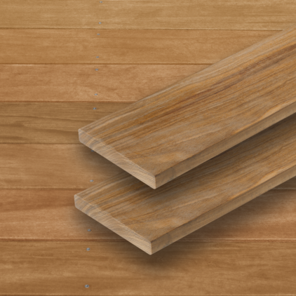 Bangkirai Terrassendiele S&B KD Glatt/Glatt; Terrassendiele; kiln dried (KD); Das Vorbohren der Holzdielen wird unbedingt empfohlen,UK (Unterkonstruktion), UK-Abstand und Befestigung sind Empfehlungen; Holz-Holz, Distanzhalter,Holz-Alu, sichtbare Befestigung; Kalkulationsrichtpreis mit Berücksichtigung eines durchschnittlichen Dielenabstands von 6 mm; Volldiele; Bangkirai; S&B; Klasse 2; gelblich,hellbraun; ruhig; Asien; Rotholz; Massivholz Bangkirai Terrassendiele S&B KD Glatt/Glatt; kiln dried (KD); Das Vorbohren der Holzdielen wird unbedingt empfohlen,UK (Unterkonstruktion), UK-Abstand und Befestigung sind Empfehlungen; Holz-Holz, Distanzhalter,Holz-Alu, sichtbare Befestigung; S&B