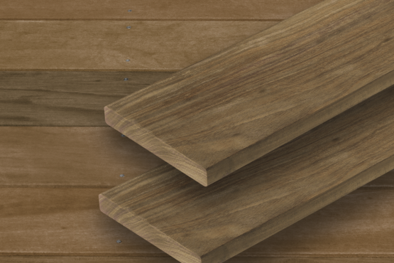 Itaúba Terrassendiele AD Glatt/Glatt; Terrassendiele; air dried (AD); UK (Unterkonstruktion), UK-Abstand und Befestigung sind Empfehlungen; Holz-Alu, Terrassengleiter,Holz-Alu, sichtbare Befestigung,Holz-Holz, Distanzhalter; Kalkulationsrichtpreis mit Berücksichtigung eines durchschnittlichen Dielenabstands von 6 mm; Volldiele; Itaúba; Klasse 1; braun; ruhig; Südamerika; Rotholz; Massivholz