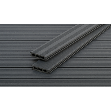 WPC DEKING ZA TERASE UPM TERRA 127 GREY; ProFi Terra; WPC-Alu, Alu Rail,WPC-Alu, ProFi-Clip,WPC-Alu, T-Clip; Šuplja komora; WPC; Uni; Evropa; WPC - UPM ProFi