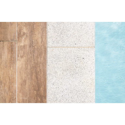 Feinsteinzeug Fliese Como; Terrassenplatte; Terrassenplatten; Kalkulationspreis ohne Berücksichtigung des tatsächlichen Dielenabstands; glasiert; Feinsteinzeug; nicht strukturiert; Como; rettifiziert; Europa; R11