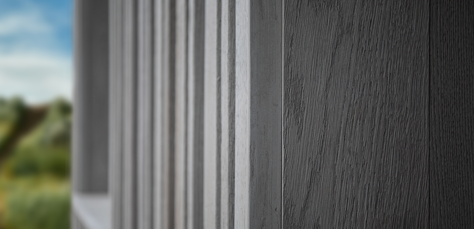 Millboard RMC Fassadenprofil Detail – moderne Fassadengestaltung | © Millboard