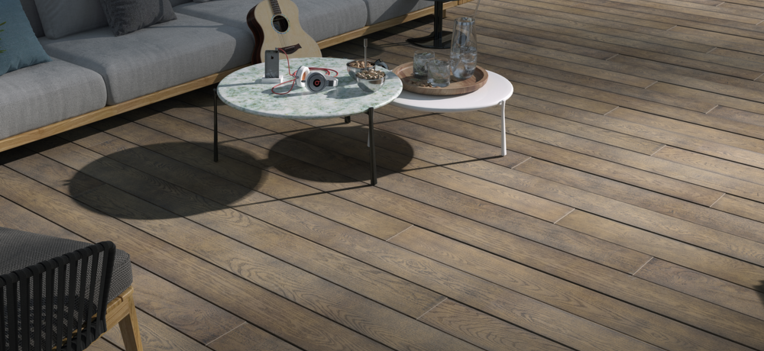 Terrassendiele RMC Millboard Enhanced Grain Antique Oak; Terrassendiele; Enhanced Grain; Volldiele; Antique Oak; Europa; R11; Schraube; WPC/RMC - Volldiele;  RMC Millboard