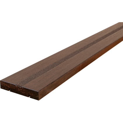 Bambus Terrassendiele Bamboo X-treme R13 Bombiert Grad®; Terrassendiele; Bamboo X-treme® Grad®; Thermobehandelt; UK (Unterkonstruktion), UK-Abstand und Befestigung sind Empfehlungen; Holz-Alu, Perfect Rail,Holz-Alu, Flat Rail,Holz-Holz, GRAD Stab; Kalkulationsrichtpreis mit Berücksichtigung eines durchschnittlichen Dielenabstands von 6 mm; Volldiele; Bambus; A; Klasse 1; dunkelbraun; Dunkelbraun; ruhig; Asien; R13; Grad®; Perfect Rail; Thermoholz