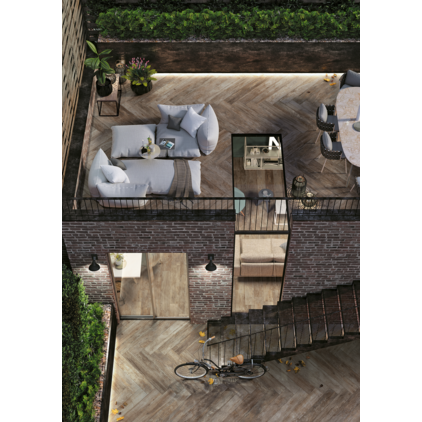 Feinsteinzeug Fliese Orta; Terrassenplatte; Terrassenplatten; Kalkulationspreis ohne Berücksichtigung des tatsächlichen Dielenabstands; durchgefärbt; Feinsteinzeug; strukturiert; Orta; rettifiziert; Europa; R11