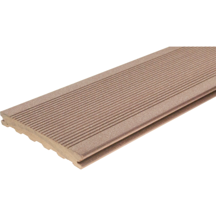 WPC DEKING ZA TERASE SMEDJA DRVO STRUKTURA; Elegance; Puno drvo; WPC; Talasasta; smeđ; WPC - TimberTech; Silvadec Elegance