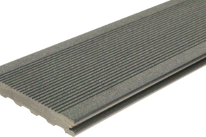 WPC deking za terase Silvadec siva Antracit, profilirana; Elegance; Puno drvo; WPC; Talasasta; Antracit; Anthracite; WPC - TimberTech; Silvadec Elegance