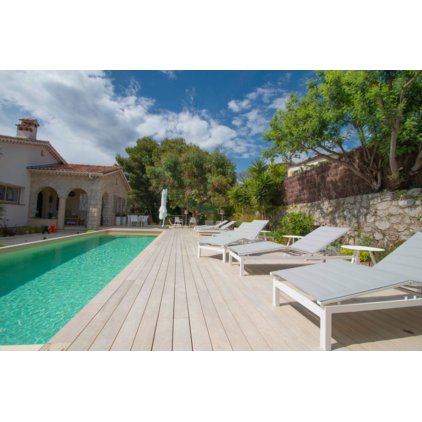 Accoya natur Terrassendiele Bombiert Grad®; Terrassendiele; Grad®; UK (Unterkonstruktion), UK-Abstand und Befestigung sind Empfehlungen; Holz-Alu, Perfect Rail,Holz-Holz, Grad® Stab,Holz-Alu, Flat Rail; Kalkulationsrichtpreis mit Berücksichtigung eines durchschnittlichen Dielenabstands von 6 mm; Volldiele; Accoya; A; Klasse 1; gelblich weiss; ruhig; Europa; Grad®; Perfect Rail; Massivholz