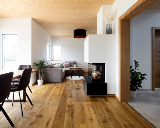 ifloor Landhausdiele Eiche Wild 190, 4-seitig gefast, gebürstet, geölt;Wild;Parkett;Landhausdiele;Eiche;Klick;3-Schicht;ca. 3,0 mm;Nadelholz;geölt;geölt;1-Stab;umlaufend gefast (4V);gebürstet;gebürstet; Rohstoffbedingt behalten wir uns vor, eine Lage Sonderlängen pro Packung mitzuliefern